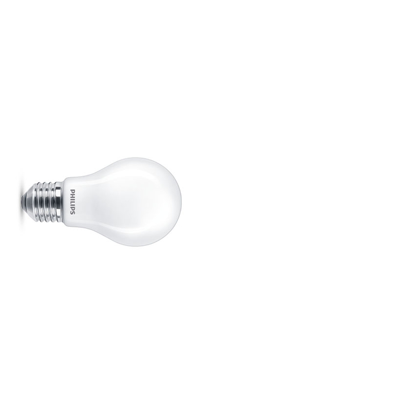 Bombilla Led estándar PHILIPS E27 luz cálida 7 W. 4 unidades