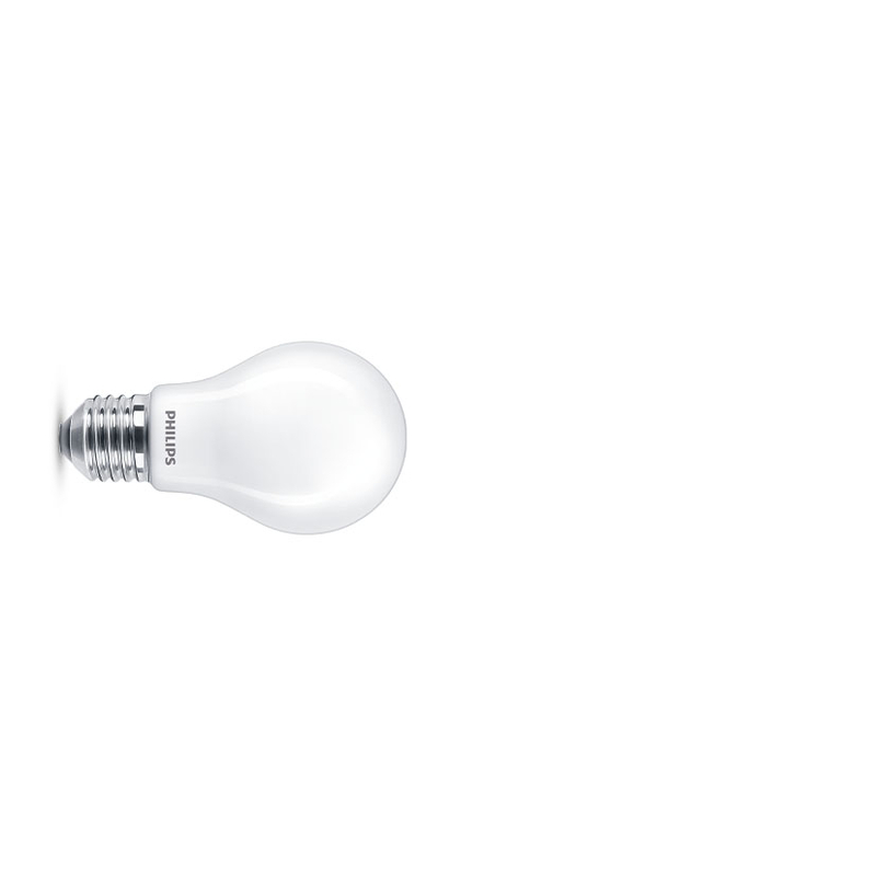 Bombilla Led estándar PHILIPS E27 luz cálida 8,5 W. 4 unidades