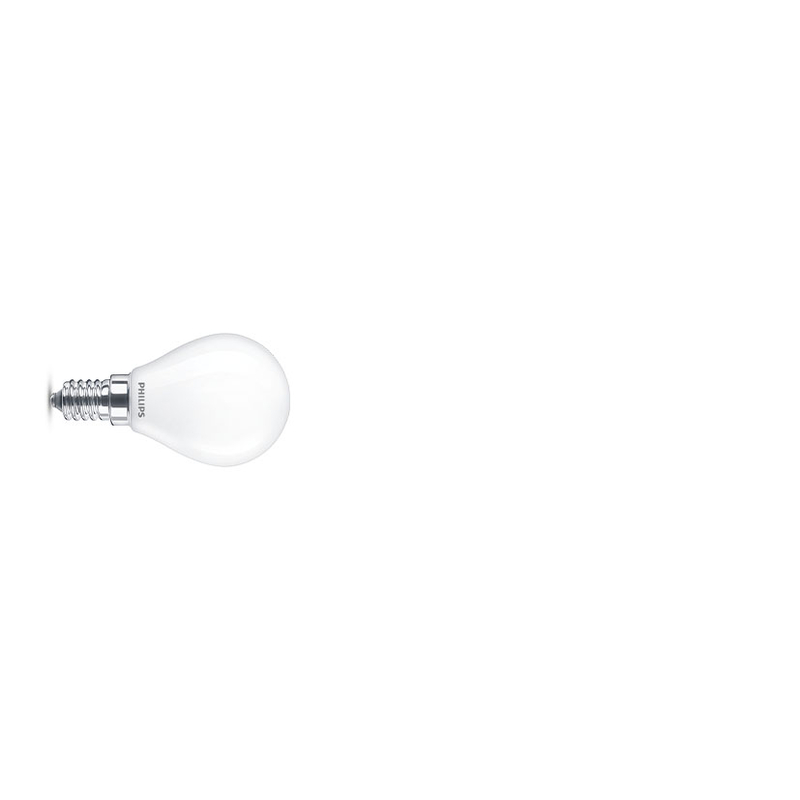 Bombilla Led mini globo PHILIPS E14 luz día 4,3 W. 4 unidades