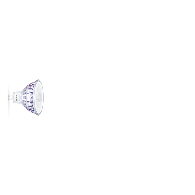 Bombilla Led dicroica PHILIPS GU10 luz cálida 7 W