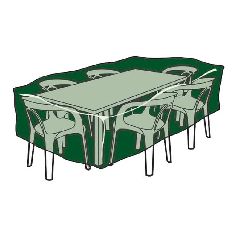 Funda mesa + sillas ALTADEX polietileno 225X143xh.90cm