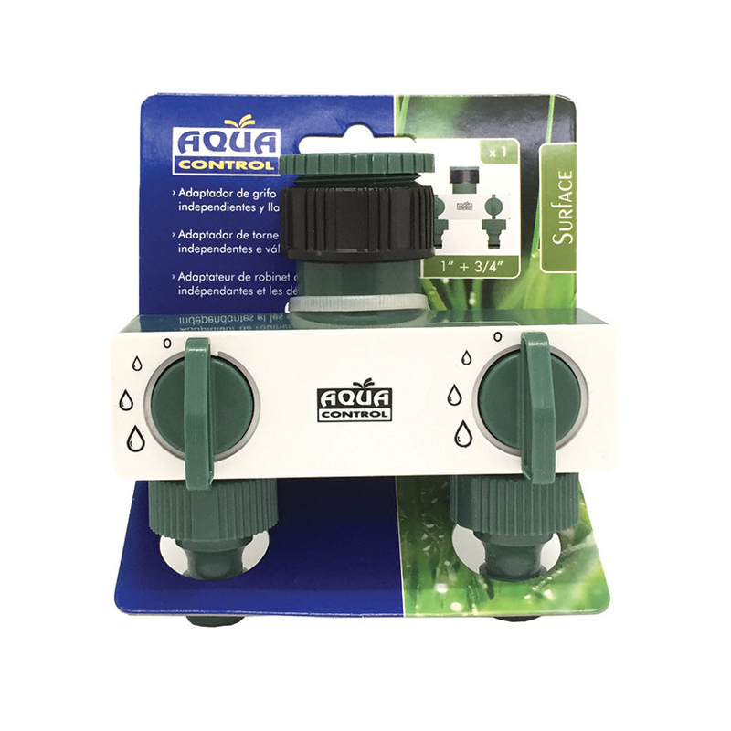 Distribuidor 2 salidas ALTADEX C/adaptadores grifo