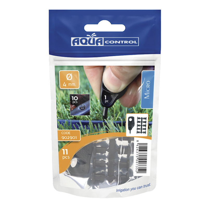 Distribución y tomas de agua AQUA Control. Punzón conexión 4 mm