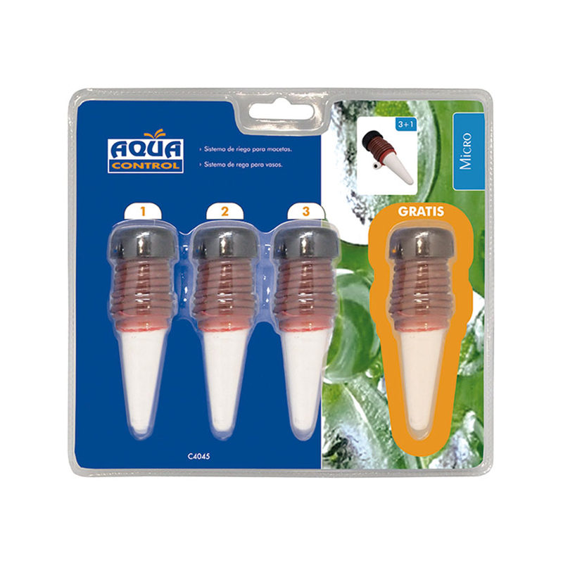 Conos cerámico de riego AQUACONTROL 7cl/día  4 unidades