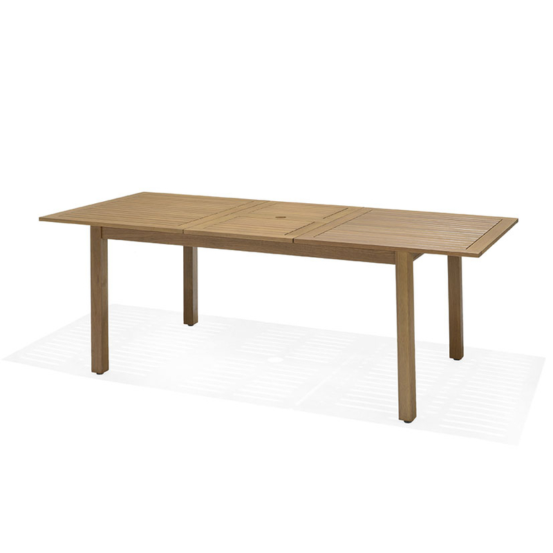 Mesa jardín extensible serie Brisa
