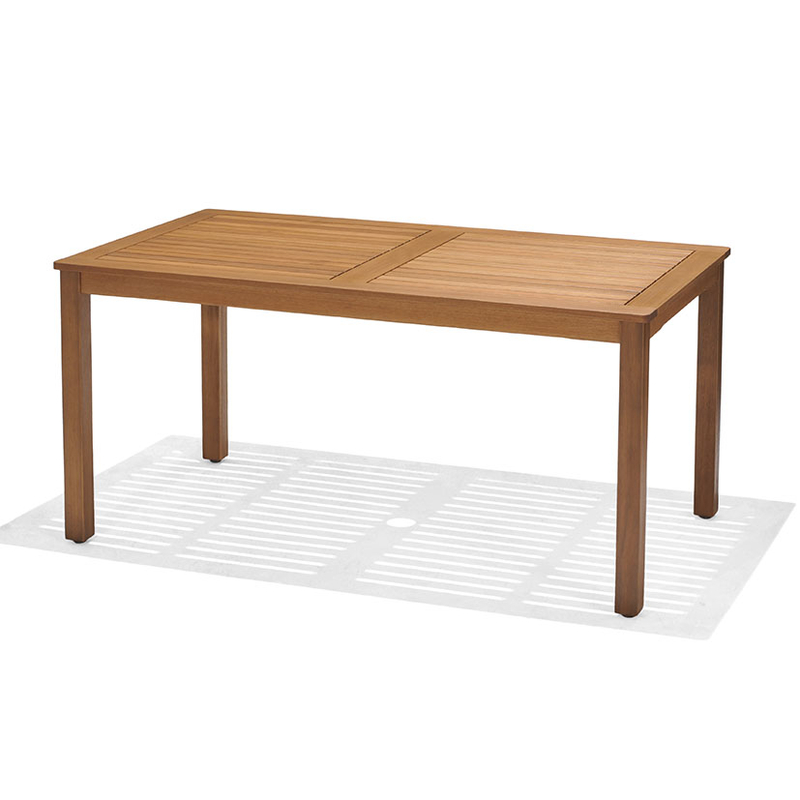 Mesa jardín extensible serie Brisa