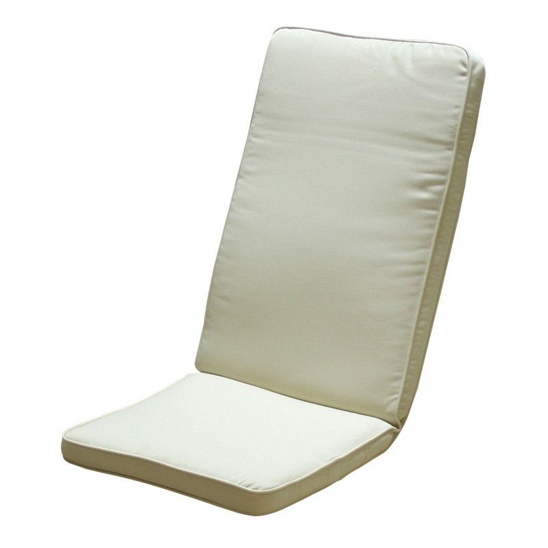 Cojín sillón alto serie color crudo