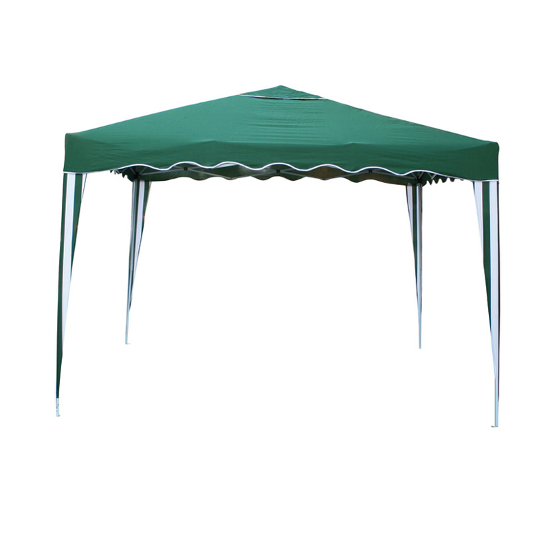 Carpa fija de jardín 3x3 verde