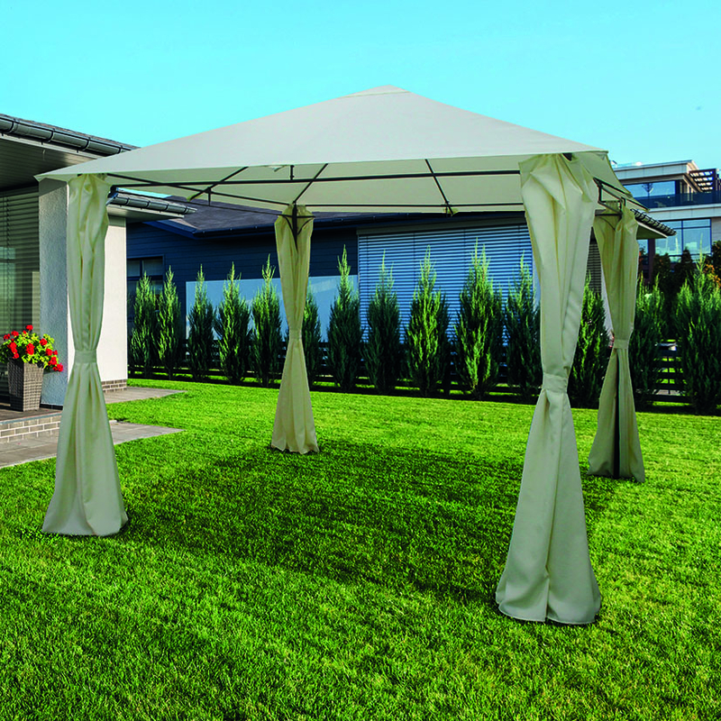 Pérgola para jardín 2,97x2,97xh.2,55 cm