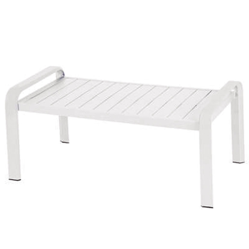 Conjunto para jardín Elyn blanco, 4 piezas