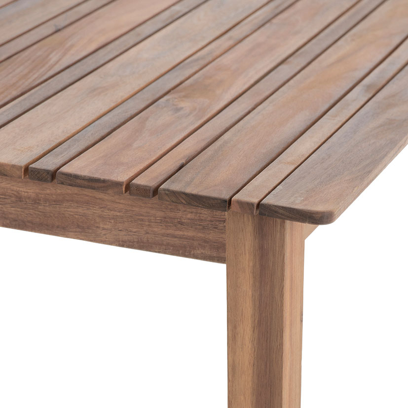 Mesa jardín madera TIWI 6p