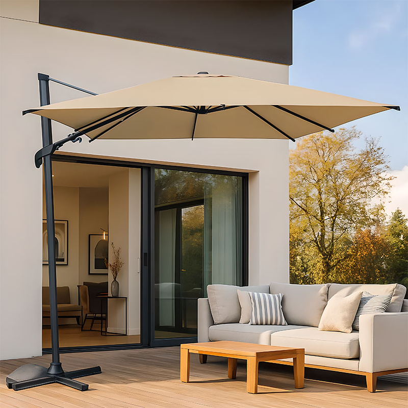 Parasol colgante Viena 3x3 m