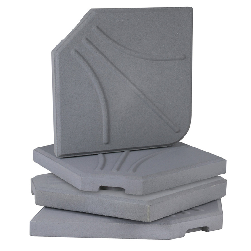 Base cemento para pie parasol lateral 25 kg 1 unidad