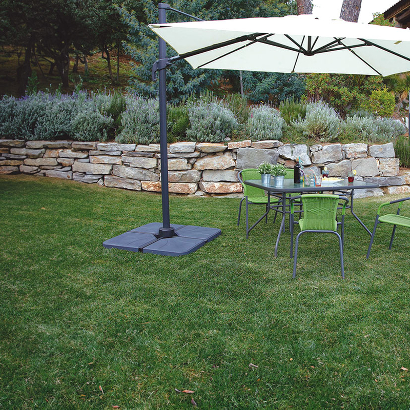 Base cemento para pie parasol lateral 25 kg 1 unidad