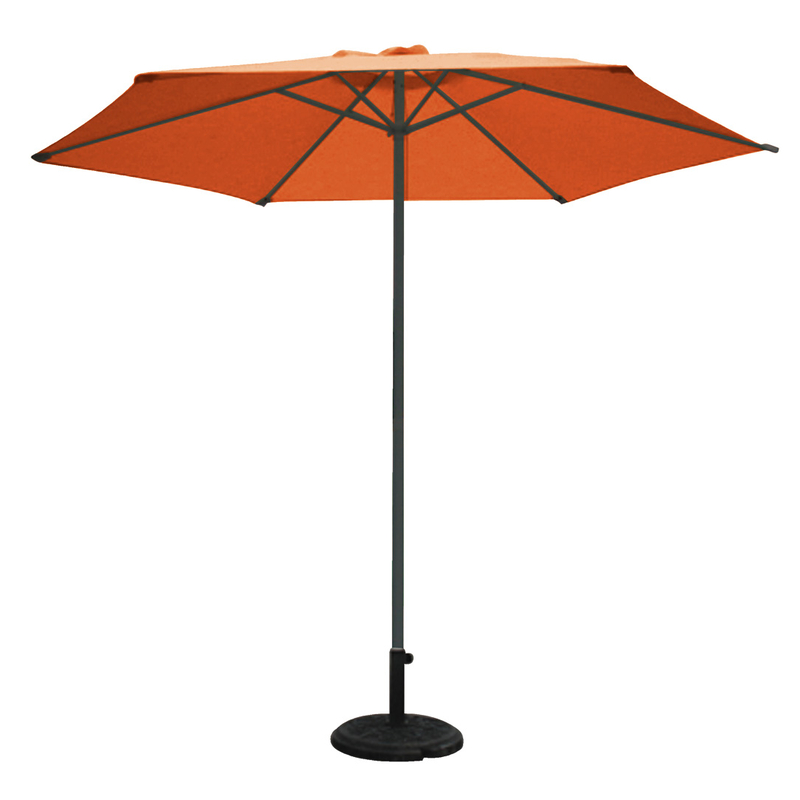 Parasol de aluminio con toldo de 3 metros