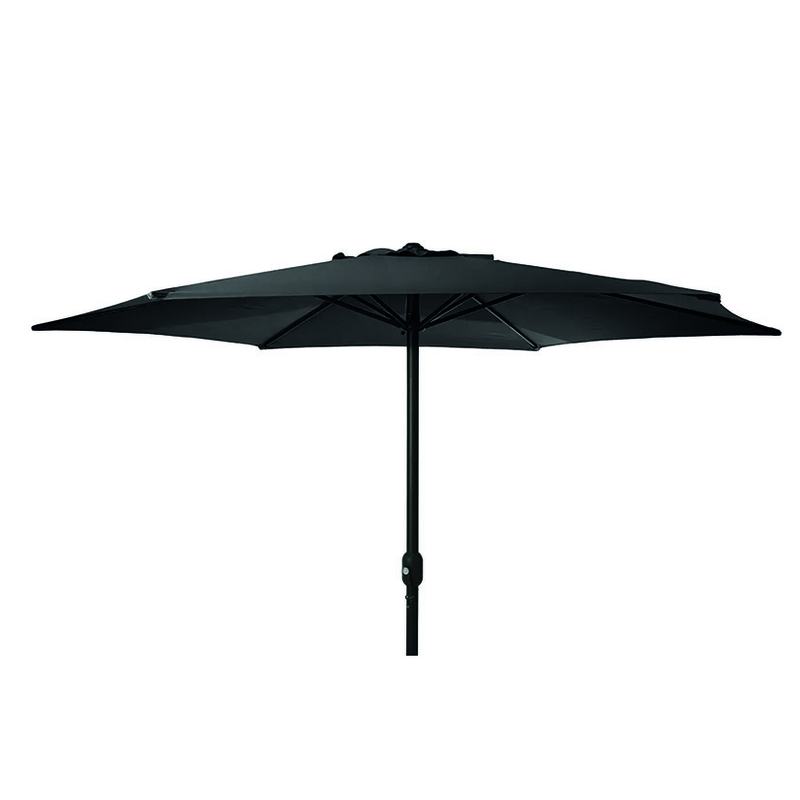 Parasol de aluminio Praga 3 m Antracita
