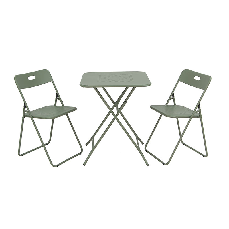 Conjunto plegable metálico Agata