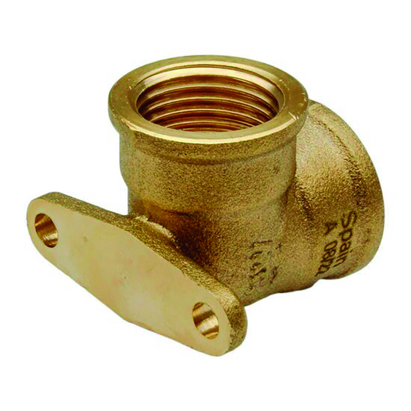 Codo mural 90º H - H latón roscar MT serie 87