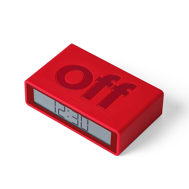 Reloj despertador LEXON Flip Travel