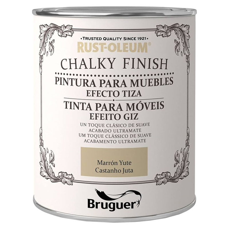 Pintura efecto tiza para muebles BRUGUER Chalky Finish 750ml