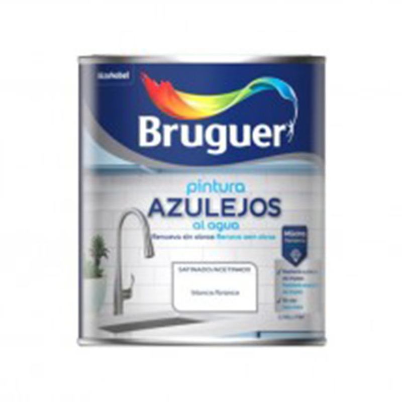 Esmalte para azulejos al agua BRUGUER 2,5L