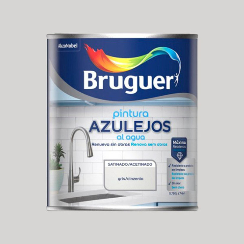 Esmalte para azulejos al agua BRUGUER