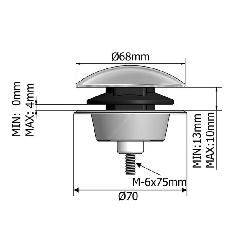 Válvula desagüe automática TECNOAGUA T303