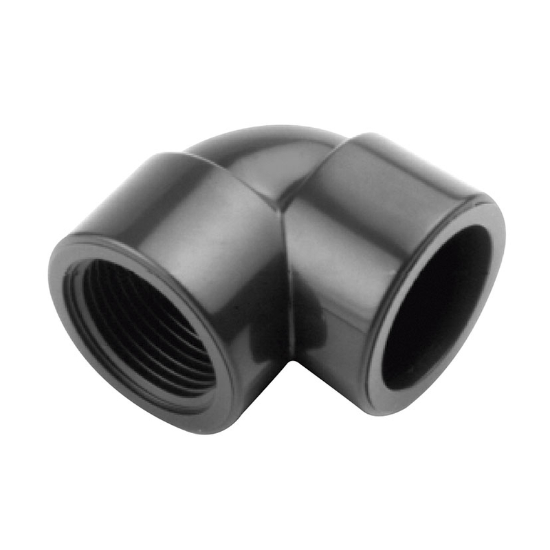 Codo mixto PVC presión encolar hembra-rosca hembra CREARPLAST 90º