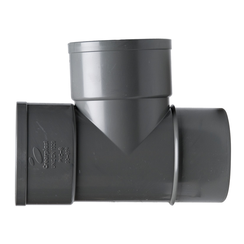 Derivación simple PVC CREARPLAST macho - hembra 87º