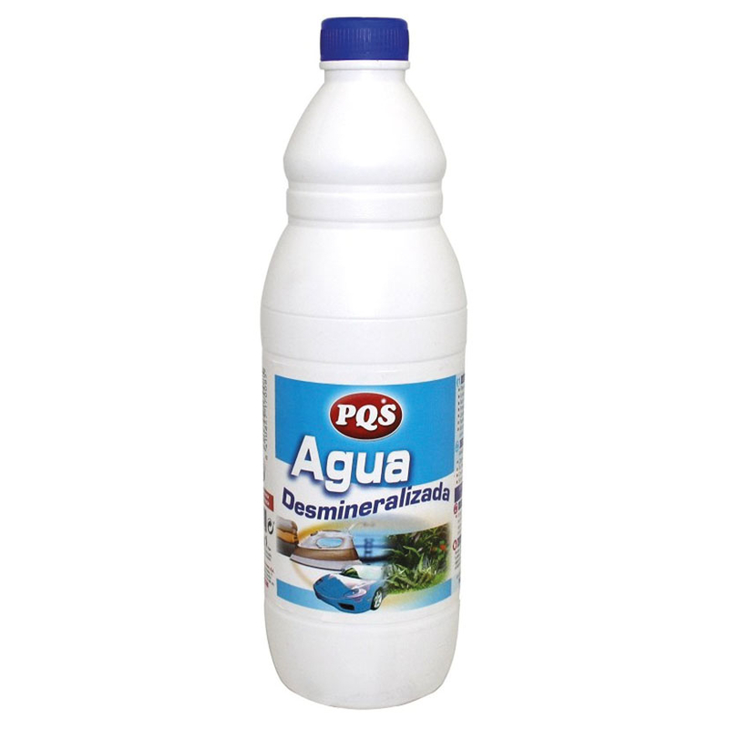 Agua desmineralizada PQS