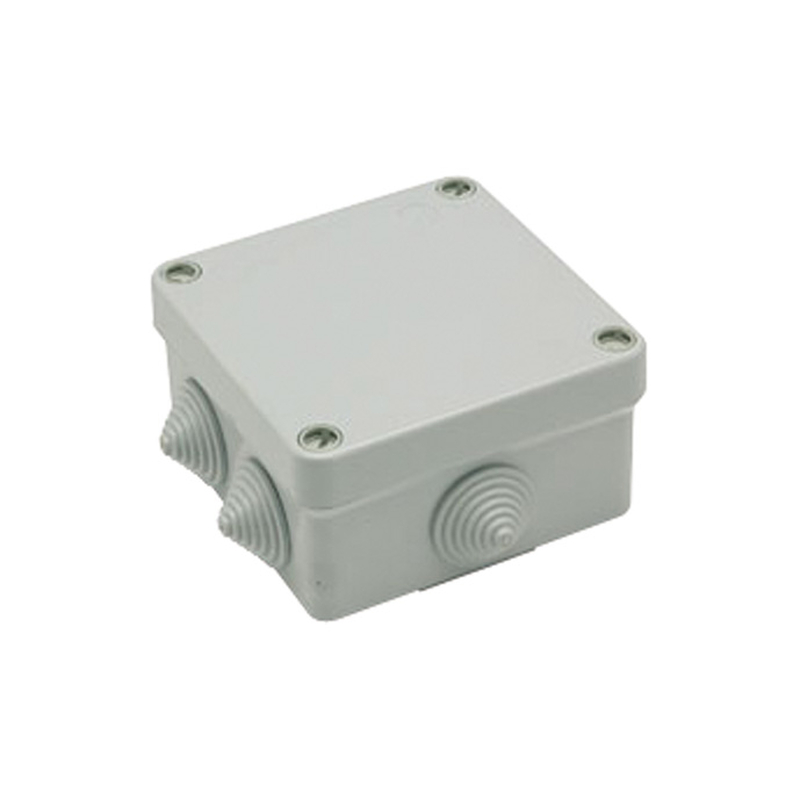 Caja empalme FAMATEL 100x100xh.55 mm. 6 unidades
