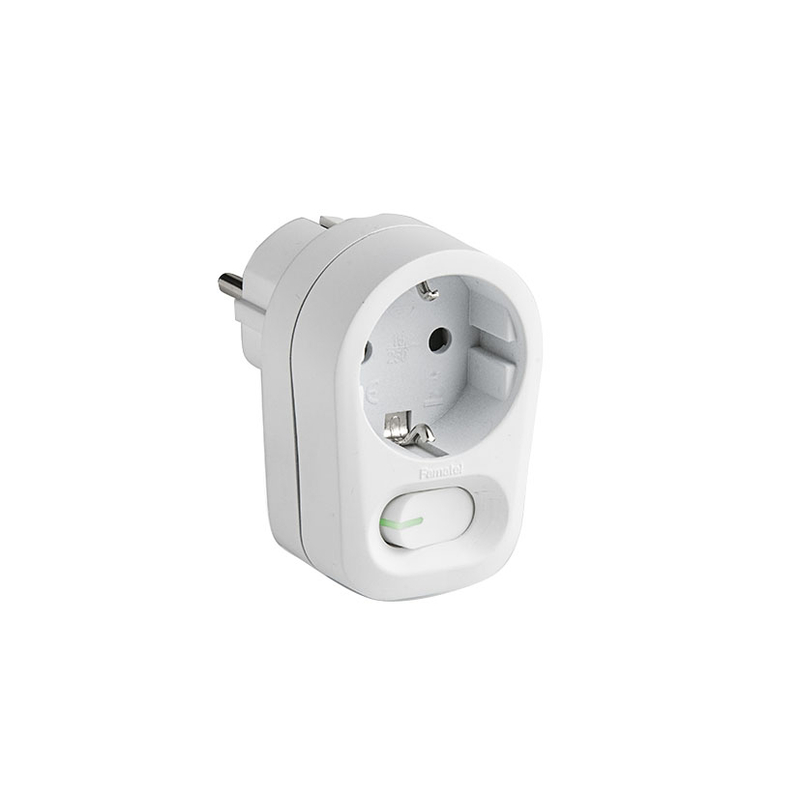 Ladrón adaptador TT FAMATEL con interruptor