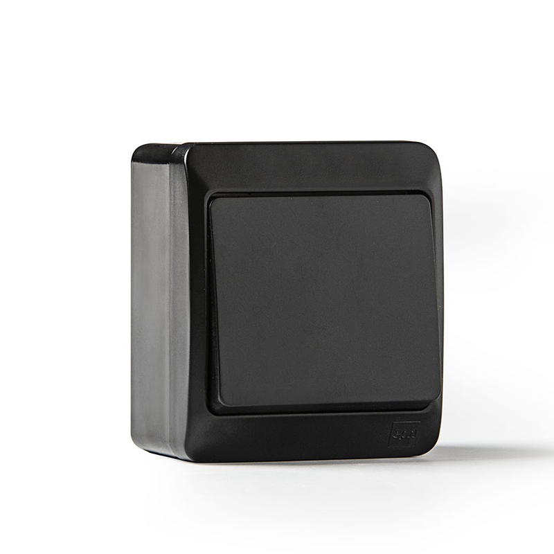 Conmutador estanco FAMATEL Pool 54 negro