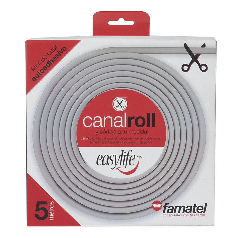 Canaleta FAMATEL flexible adhesiva