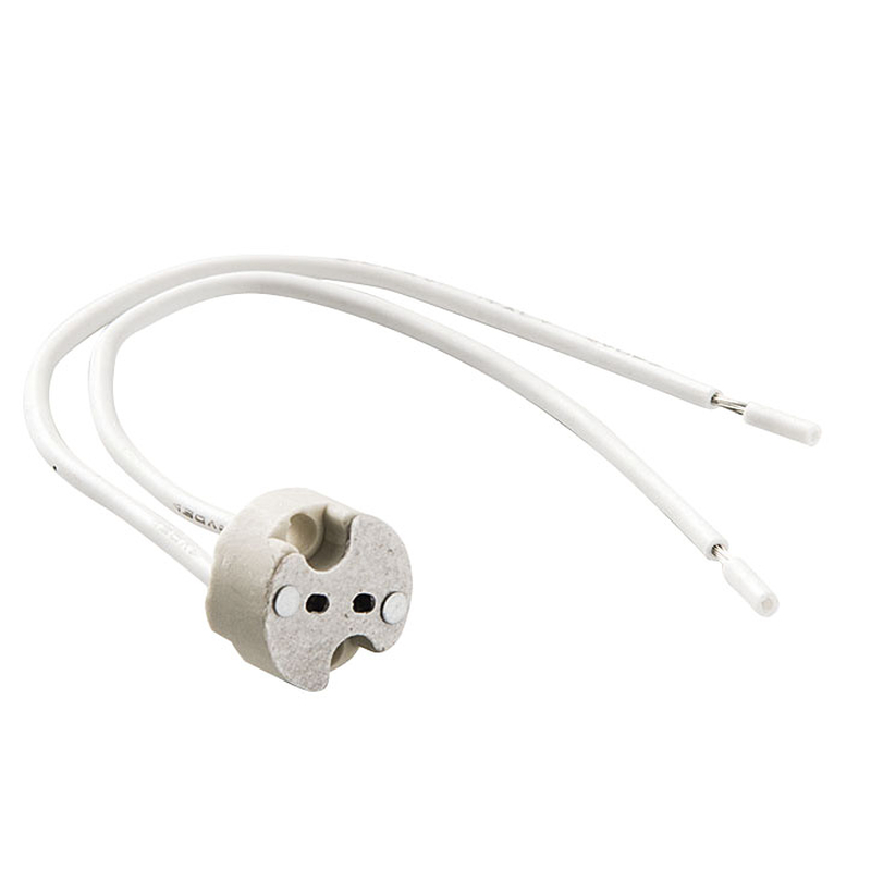 Portalámparas halógenas DUOLEC 15cm. 25 unidades