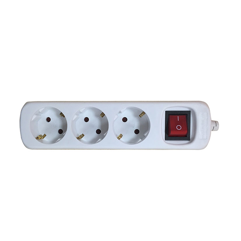 Base de enchufe múltiple DUOLEC con interruptor