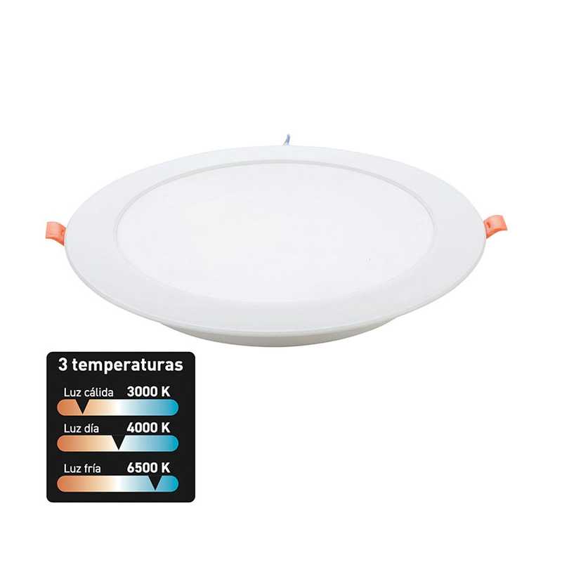 Downlight empotrable DUOLEC LED Roma 3CCT