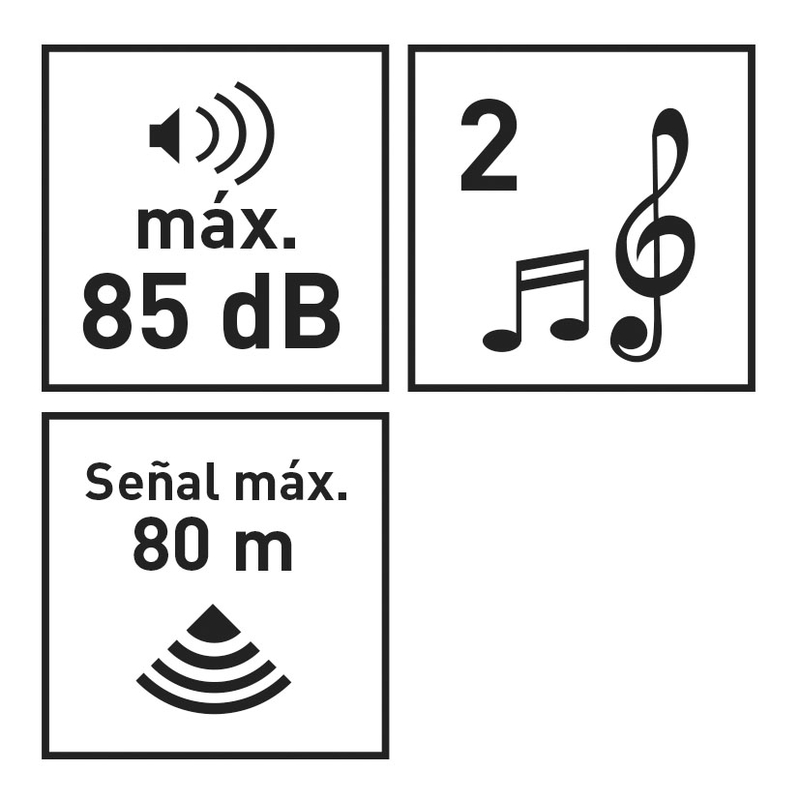 Timbre inalámbrico DUOLEC D-80