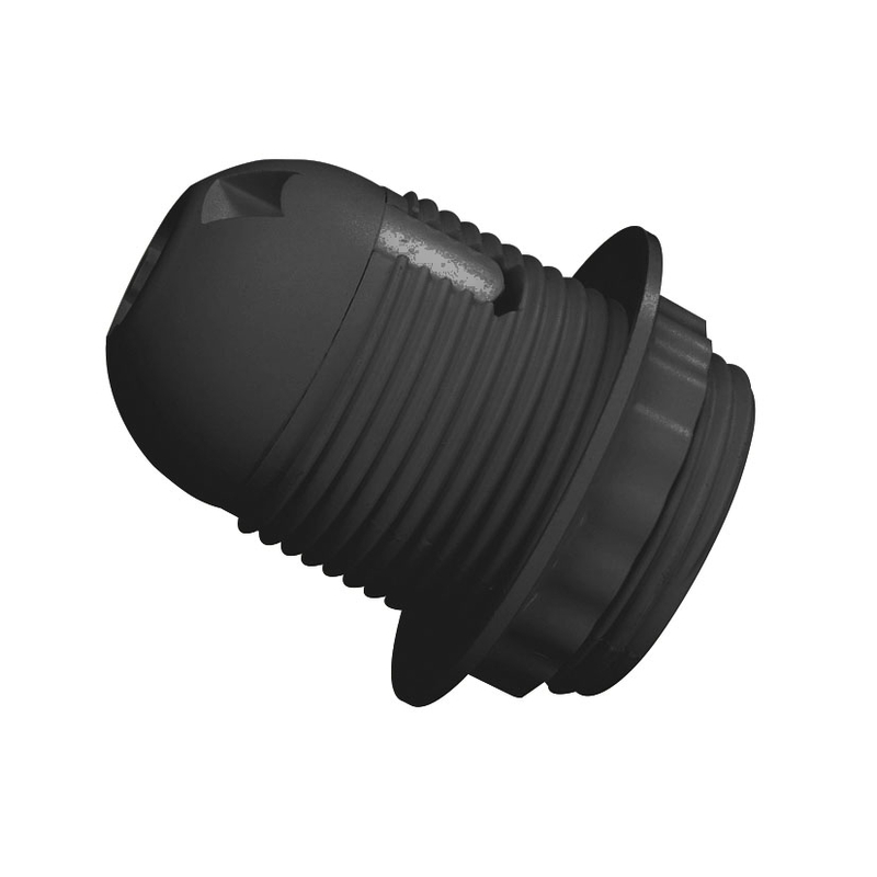 Portalámparas DUOLEC E-27 negro