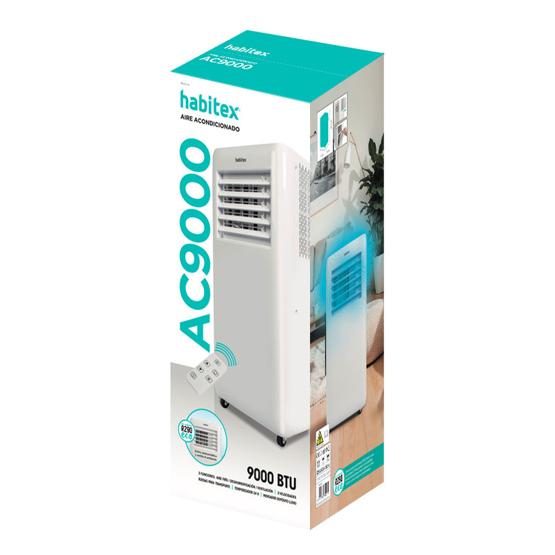 Aire acondicionado portátil HABITEX AC9000
