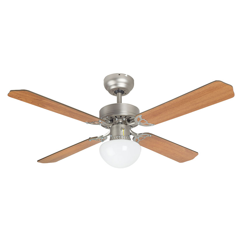 Ventilador techo HABITEX VTR-1500 con luz