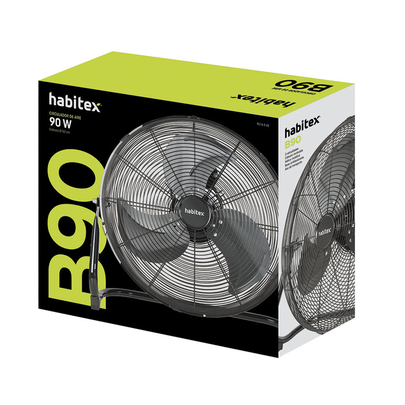 Ventilador-circulador aire HABITEX B90