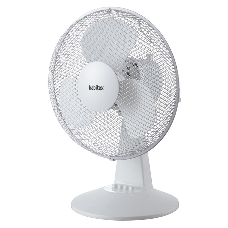 Ventilador de sobremesa HABITEX S-30 Blanco