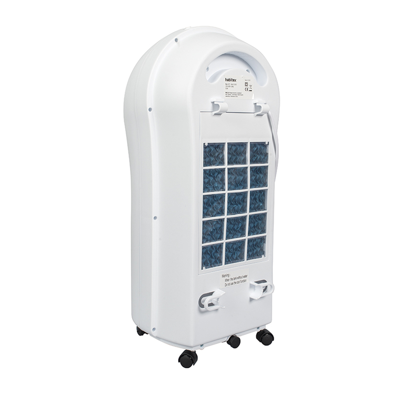 Climatizador evaporativo HABITEX VC8 Con 3 velocidades y 3 modos: normal,  brisa y noche. rEF. 9016R38 — Ferretería Miranda