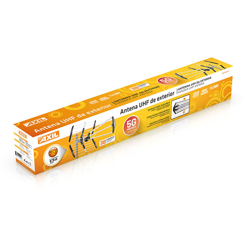 Antena TV AXIL exterior anti 5G AN0546