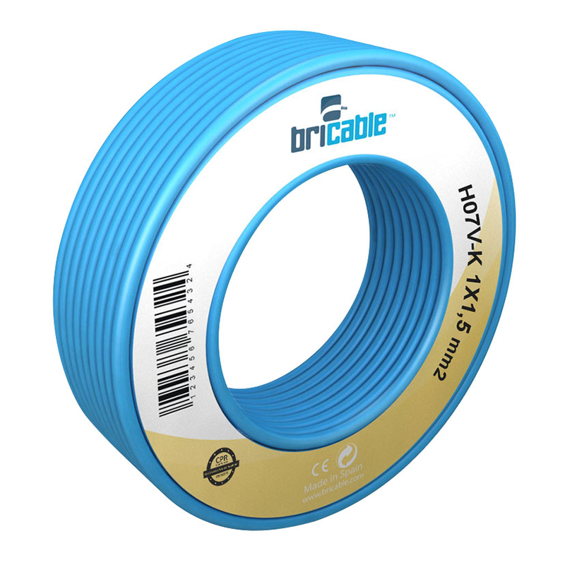 Cable eléctrico BRICABLE unipolar 1,5 mm x 5 m