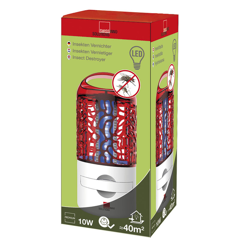 Eliminador de insectos SWISSINNO LED 10 W-40m2