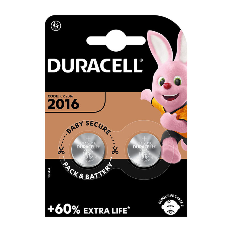 Pila botón litio DURACELL