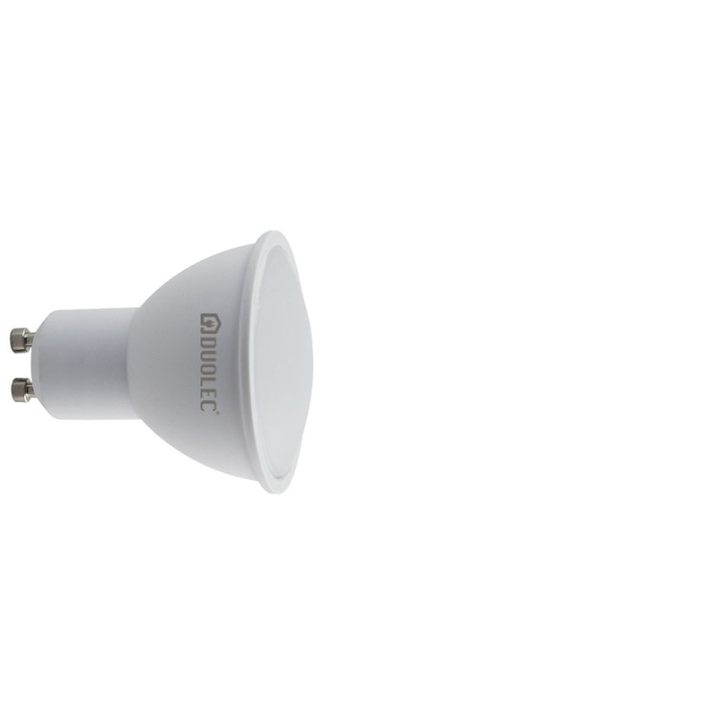 Bombilla Led dicroica regulable 120º DUOLEC GU10 luz cálida 5,5 W