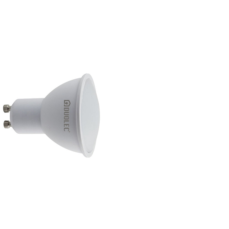 Bombilla Led dicroicas 120º DUOLEC GU10 luz fría 6,5W